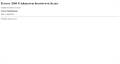 Desktop Screenshot of ls.no